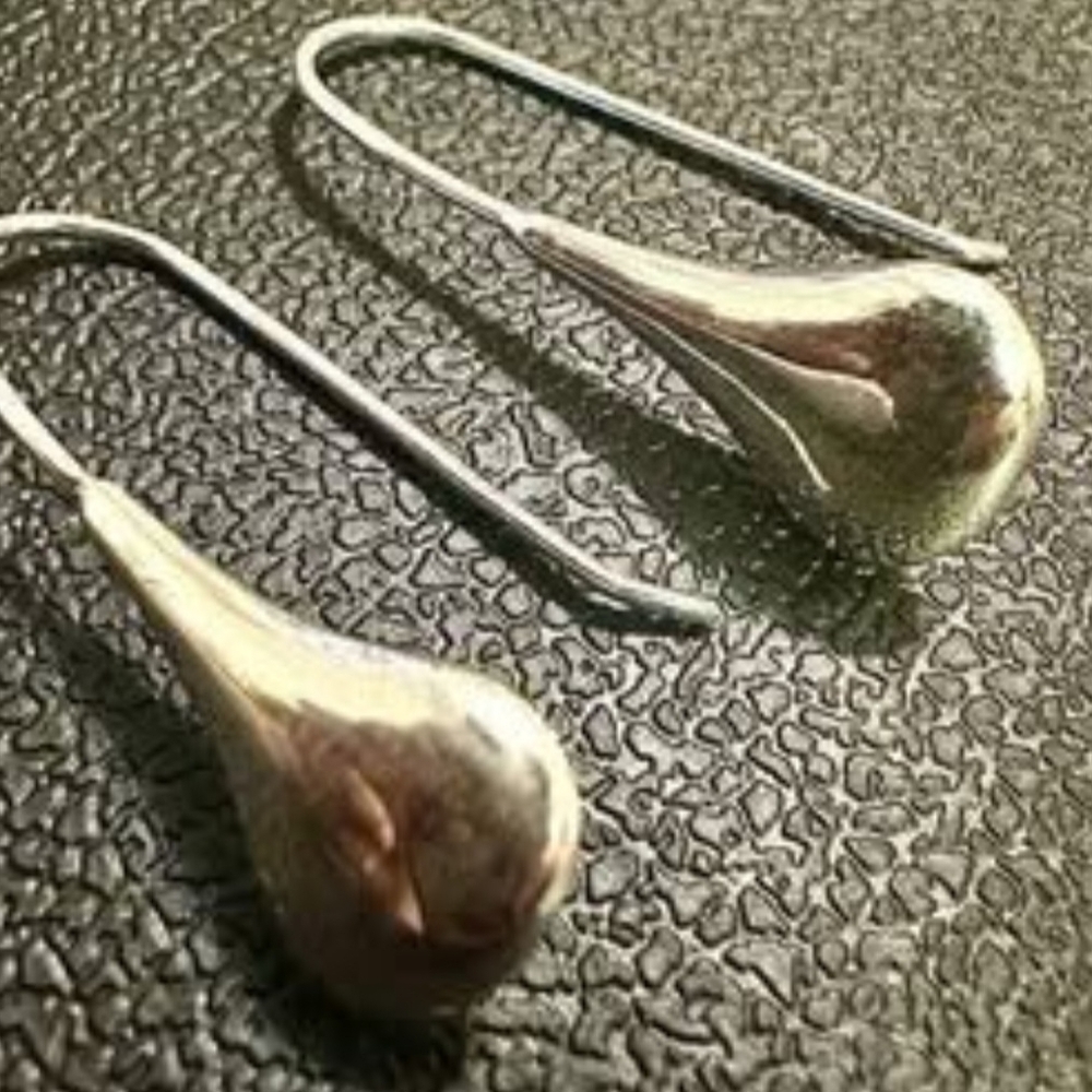 925 Sterling Silver Tear Drop Hook Dangle Drop Earrings for Women Gift - Picture 8 of 8